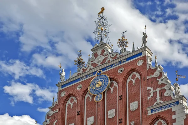 Fragment Jewelry Clock House Blackheads Riga Latvia Date Shooting Aug — Stock Photo, Image