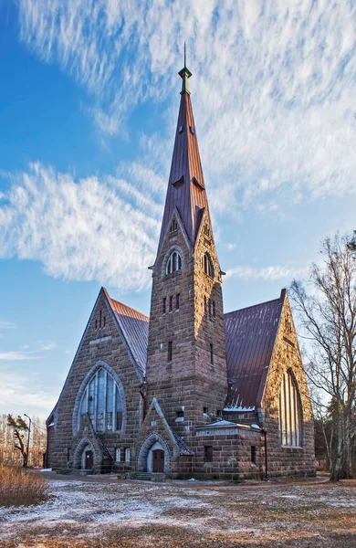 Gevel Van Oude Kerk — Stockfoto