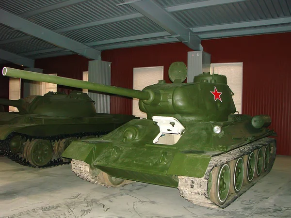 Soviet Medium Tank Muzeum Pojazdów Pancernych Niżny Tagil Obwód Swierdłowski — Zdjęcie stockowe