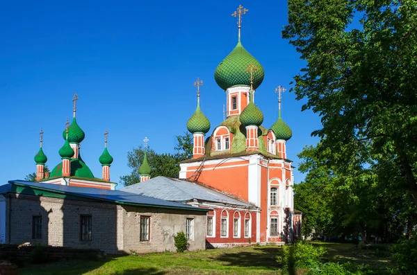 Church Alexander Nevsky Pereslavl Zalessky Yaroslavskaya Oblast Gold Ring Russia — Stock Photo, Image