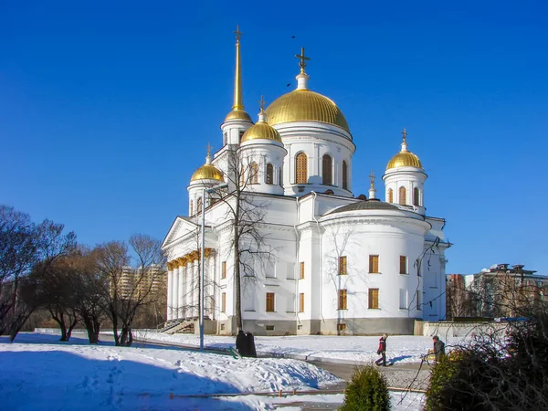 Chuch Gevel Rusland — Stockfoto