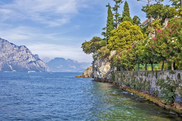 Garda Gölü. Malcesine. İtalya. Çekim tarihi 11 Eylül 2018