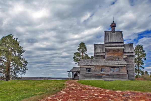 Chiesa San Giorgio Vittorioso Rodionovo Distretto Podporozhsky Regione Leningrado Russia — Foto Stock