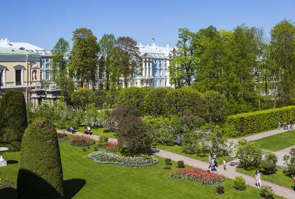 Tsarskoye Selo Rusko Května 2019 Fotografie Freylinského Zahrady Catherine Park — Stock fotografie