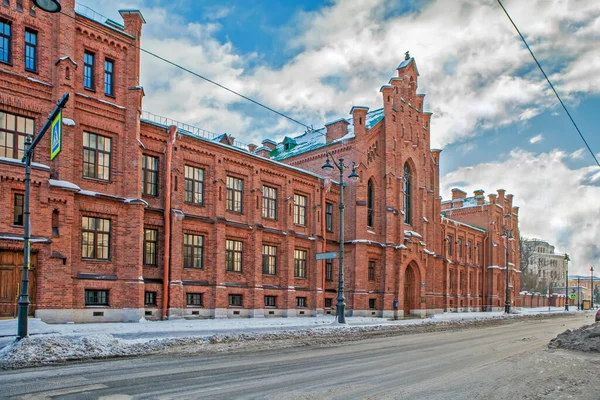 Hospital Mujeres Evangélicas Edificio Principal Construido 1871 San Petersburgo Rusia — Foto de Stock