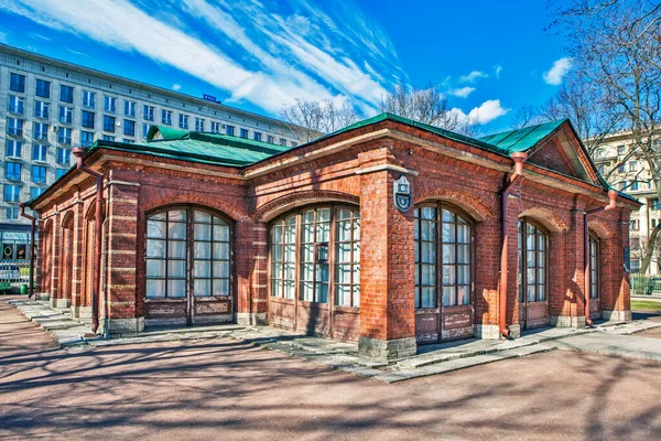 Casa Pedro Aterro Petrovskaya São Petersburgo Russia Data Tiroteio Maio — Fotografia de Stock