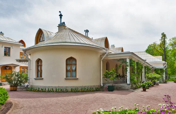 Farmer Palace Alexandria Park Peterhof Petersburga Rosja Data Strzelaniny Czerwca — Zdjęcie stockowe