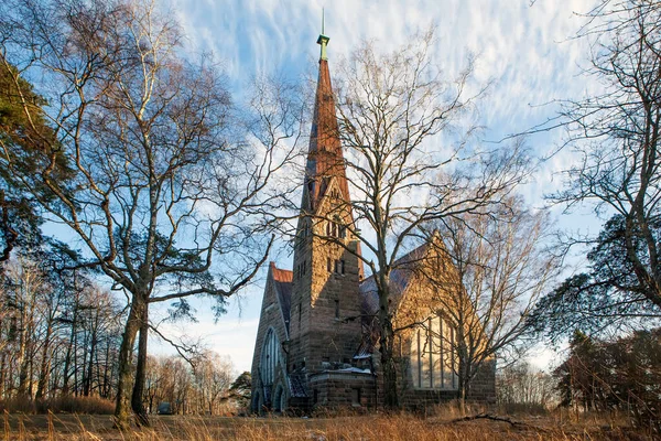 Gevel Van Oude Kerk — Stockfoto