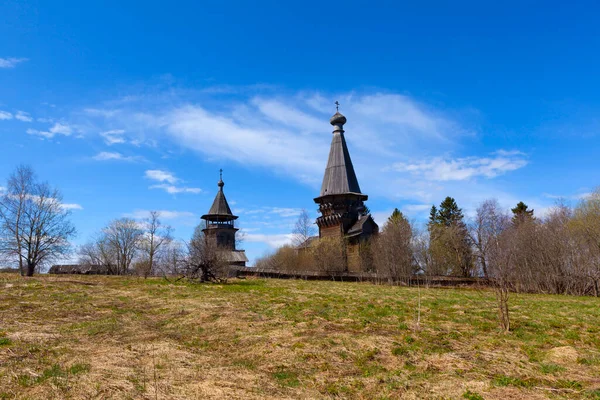 Mariä Geburt Kirche Dorf Gimreka Gimoretsky Pogost Bezirk Podporozhsky Gebiet — Stockfoto