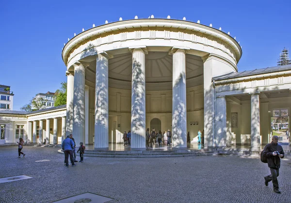 Aachen Deutschland Mai 2018 Foto Der Eliza Kolonnade — Stockfoto