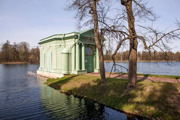 Gatchina Venus Pavilion Island Love Leningrad Region Russia Date Capturing — Stock Photo, Image