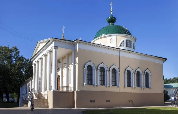 Mosteiro Spaso Preobrazhensky Igreja Dos Trabalhadores Milagres Yaroslavl Entrada Senhor — Fotografia de Stock