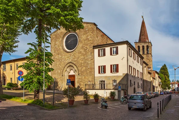 Sansepolcro Die Architektur Der Altstadt Italien Datum Der Dreharbeiten Mai — Stockfoto