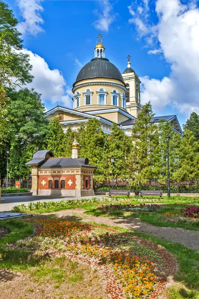 Fürstliche Kapellengewölbe Und Peter Und Paul Kathedrale Gomel Weißrussland Drehtermin — Stockfoto