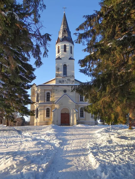 Kutsal Havariler Kilisesi Peter Paul Alexander Kilisesi Toksovo Leningrad Bölgesi — Stok fotoğraf