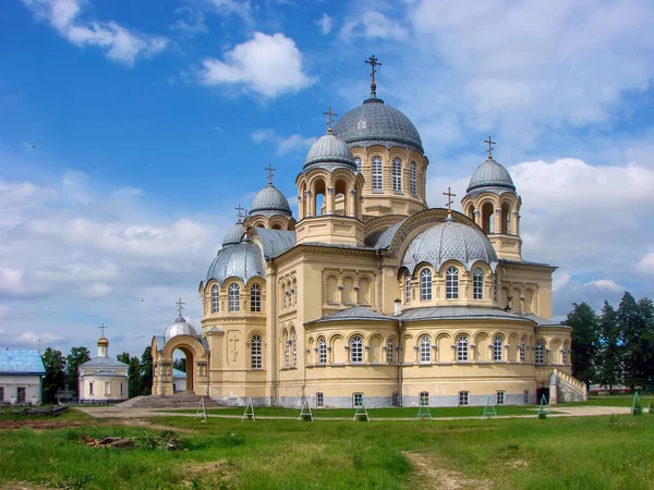 Heilig Kreuz Kathedrale Werchoturje Gebiet Swerdlowsk Russland Datum Der Dreharbeiten — Stockfoto