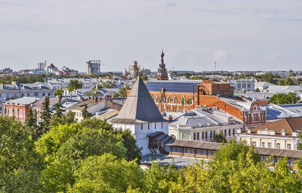 Jaroslawl Blick Vom Glockenturm Des Verklärung Klosters Goldener Ring Russland — Stockfoto
