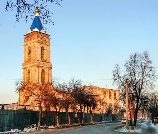 Iglesia Presentación Del Señor Irbit Región Sverdlovsk Rusia Fecha Rodaje — Foto de Stock