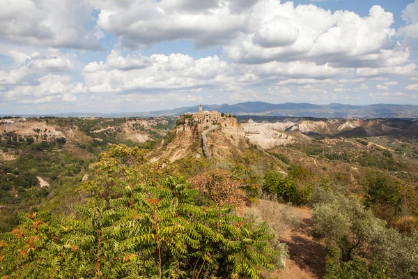 Civita Bagnoregio Una Città Medievale Del Castello Italia — Foto Stock