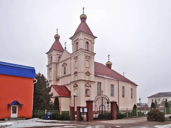 Biserica Învierii Kletsk Republica Belarus Data Filmării Ianuarie 2017 — Fotografie, imagine de stoc