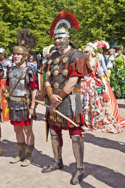 Petersburg Russia Lipiec 2015 Zdjęcie Kwiatu Zbezcześcić Festiwal Bukiet Cesarski — Zdjęcie stockowe