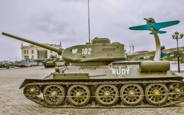 VERKHNYAYA PYSHMA, RUSSIA - 11 Nisan 2018: Polonya yapımı 