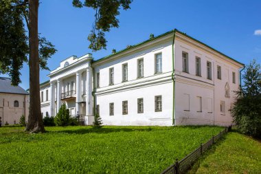 Archimandrite hücreleri. Cyril-Belozersky Manastırı. Kirillov. Vologodskaya Oblastı. Rusya. Çekim tarihi 2 Ağustos 2018.