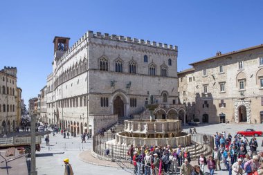 Rahipler Sarayı. Perugia, İtalya. Çekim tarihi 5 Mayıs 2014