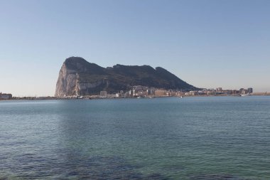 Cebelitarık Kayası. Cebelitar.Çekim tarihi 3 Haziran 2013