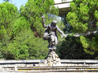 Müzikal çeşme Prometheus. Sanatoryum 