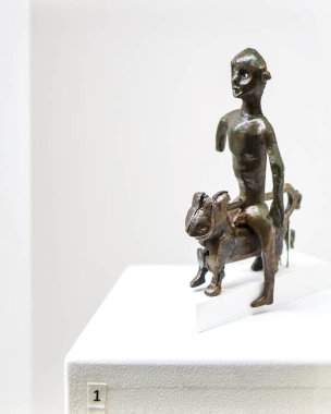 Maklasheevsky binicisi. Bulgar Uygarlığı Müzesi. - Bulgar. Tataristan Cumhuriyeti. Rusya. Çekim tarihi 25 Mayıs 2019