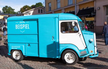 Van Citron H tipi Porvoo. Finlandiya. Çekim tarihi 16 Eylül 2017