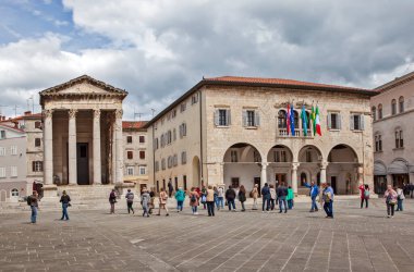 PULA, CROATIA - MAYIS 06, 2019: Fotoğraf:.