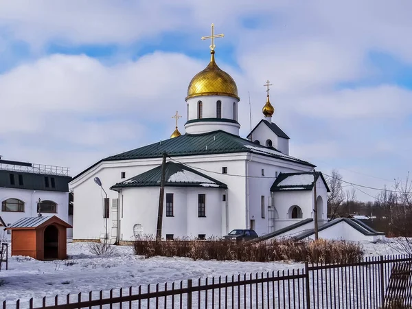 Katedrála Nejsvatější Trojice Kolpino Petrohrad Datum Odchytu Března 2013 — Stock fotografie