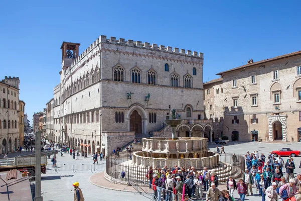 Rahipler Sarayı Perugia Talya Çekim Tarihi Mayıs 2014 — Stok fotoğraf