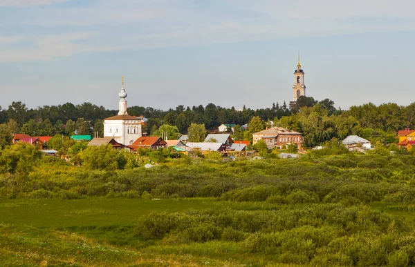 Суздаль Боку Луків Ільїн Владимирська Область Золотий Перстень Росія Дата — стокове фото