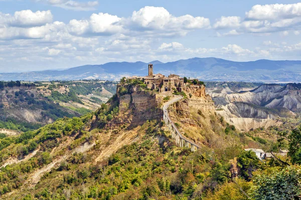 Civita Bagnoregio Medieval Castle Town Italy — Stock Photo, Image