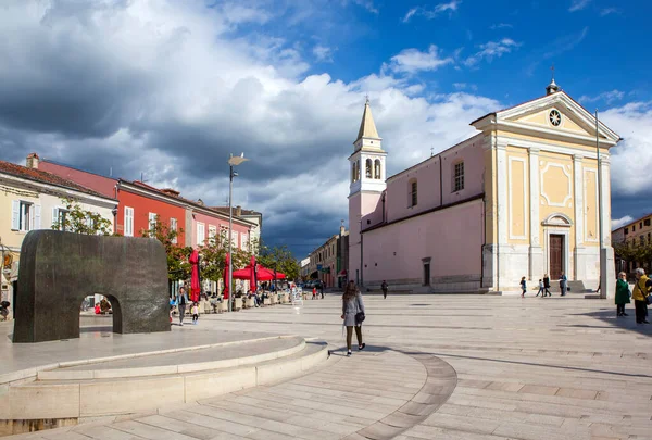 Porec Croatia Mayis 2019 Meleklerin Kilisesi Nin Fotoğrafı — Stok fotoğraf