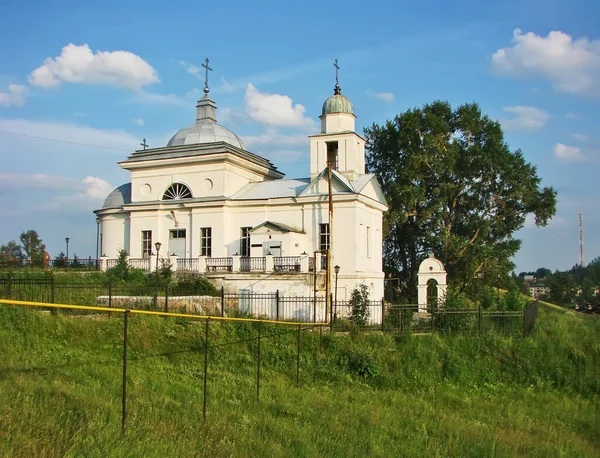 Kirche Der Auferstehung Von Slovuschee Das Dorf Werch Nejwinski Gebiet — Stockfoto