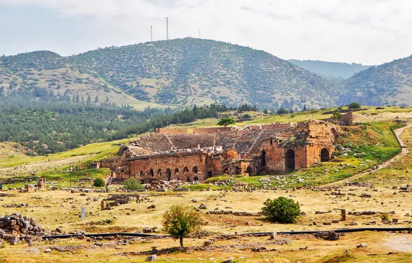 Denizli Province Ruins City Hierapolis Turkey 2015 —  Fotos de Stock