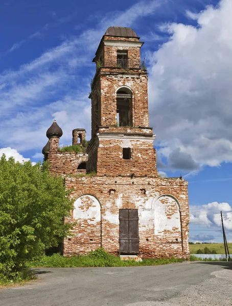 Kyrkan Bogolyubskaja Ikonen Guds Moder Byn Galkinskoye Sverdlovsk Regionen Ryssland — Stockfoto