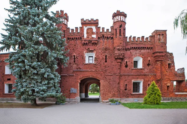 Brest Belarus Juli 2018 Foto Van Kholm Poort Herdenkingscomplex Brest — Stockfoto