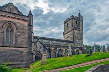 Stirling Kalesi binası yemyeşil, İskoçya, Birleşik Krallık