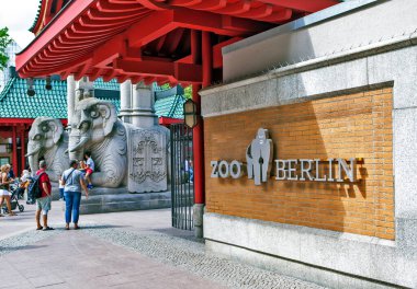Berlin Hayvanat Bahçesi girişi, Almanya