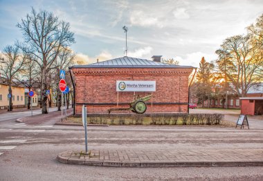 HAMINA, FINLAND - 29 ARALIK 2019: Yedek Subaylar Müzesi Fotoğrafı.