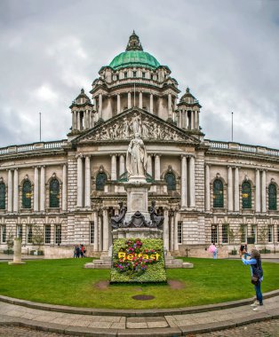 BELFAST, GREAT BRITAIN - 22 AĞUSTOS 2019: