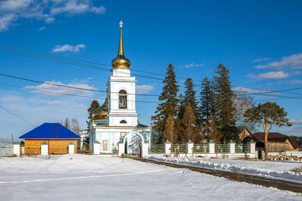 Igreja Pedro Paulo Cidade Talitsa Região Sverdlovsk Rússia — Fotografia de Stock