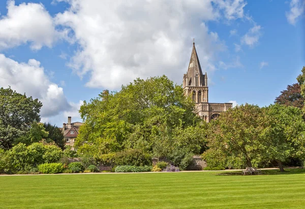 Oxford Grande Bretagne Août 2019 Photo Christ Church College Park — Photo