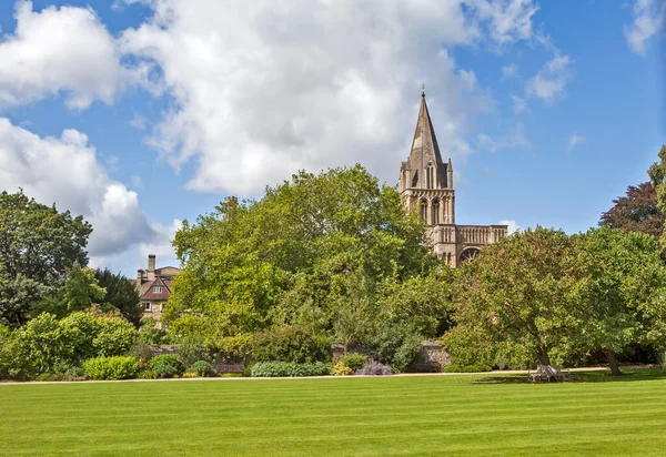 Oxford Grande Bretanha Agosto 2019 Foto Christ Church College Park — Fotografia de Stock