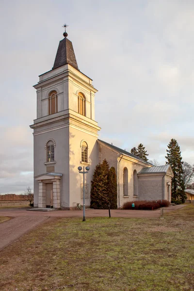 Hamina Finnland Dezember 2019 Foto Der Kirche Maria — Stockfoto